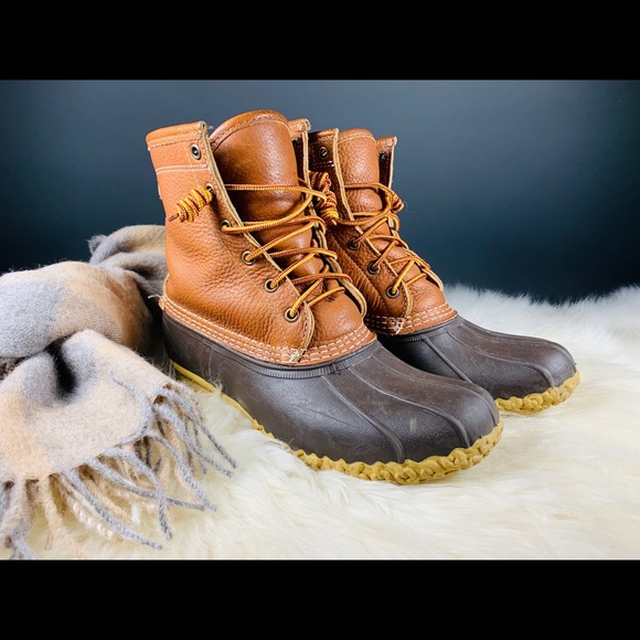ll bean tumbled leather boots